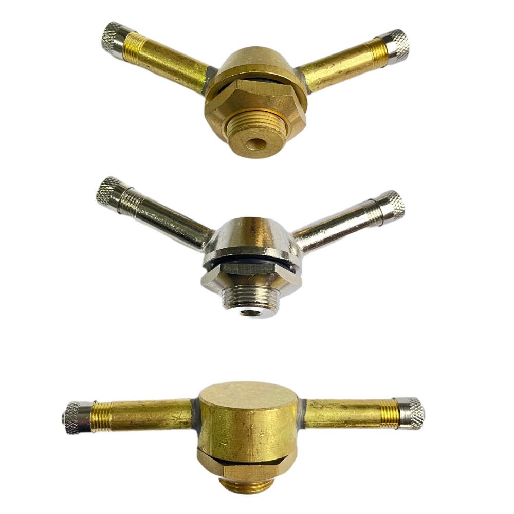 Brass Material Double head valve