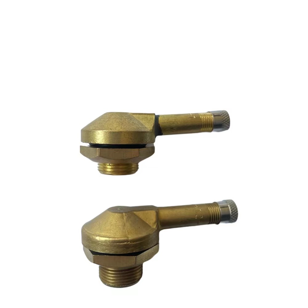 commercial universal sanp-in tubeless truck brass tire valve