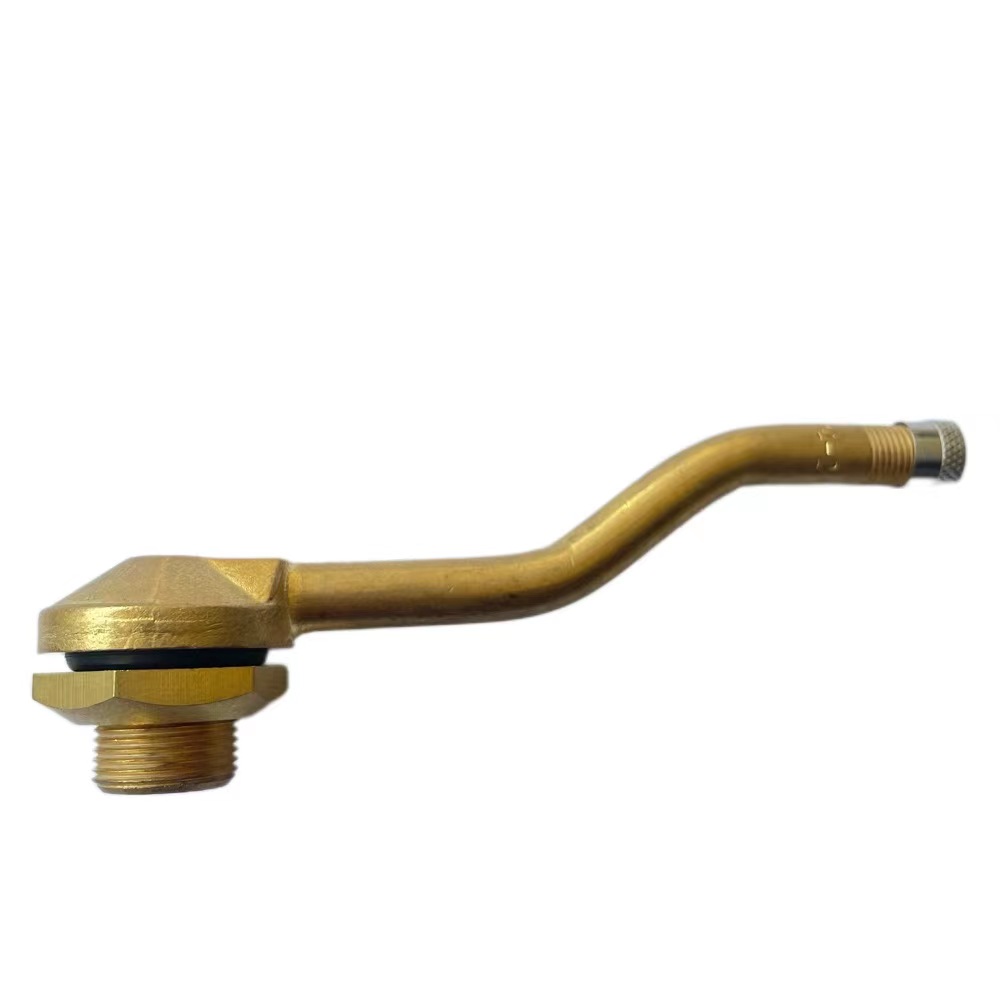commercial universal sanp-in tubeless truck brass tire valve
