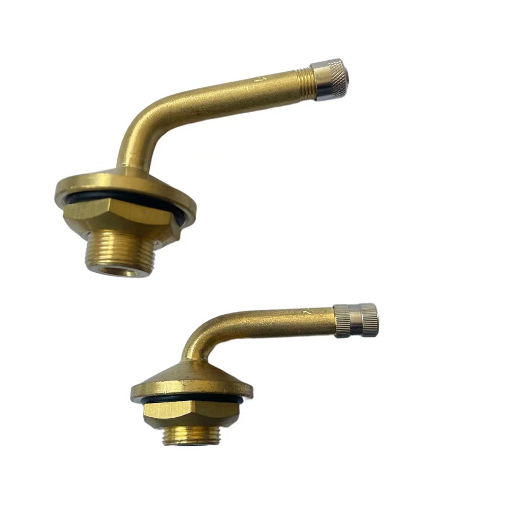 commercial universal sanp-in tubeless truck brass tire valve