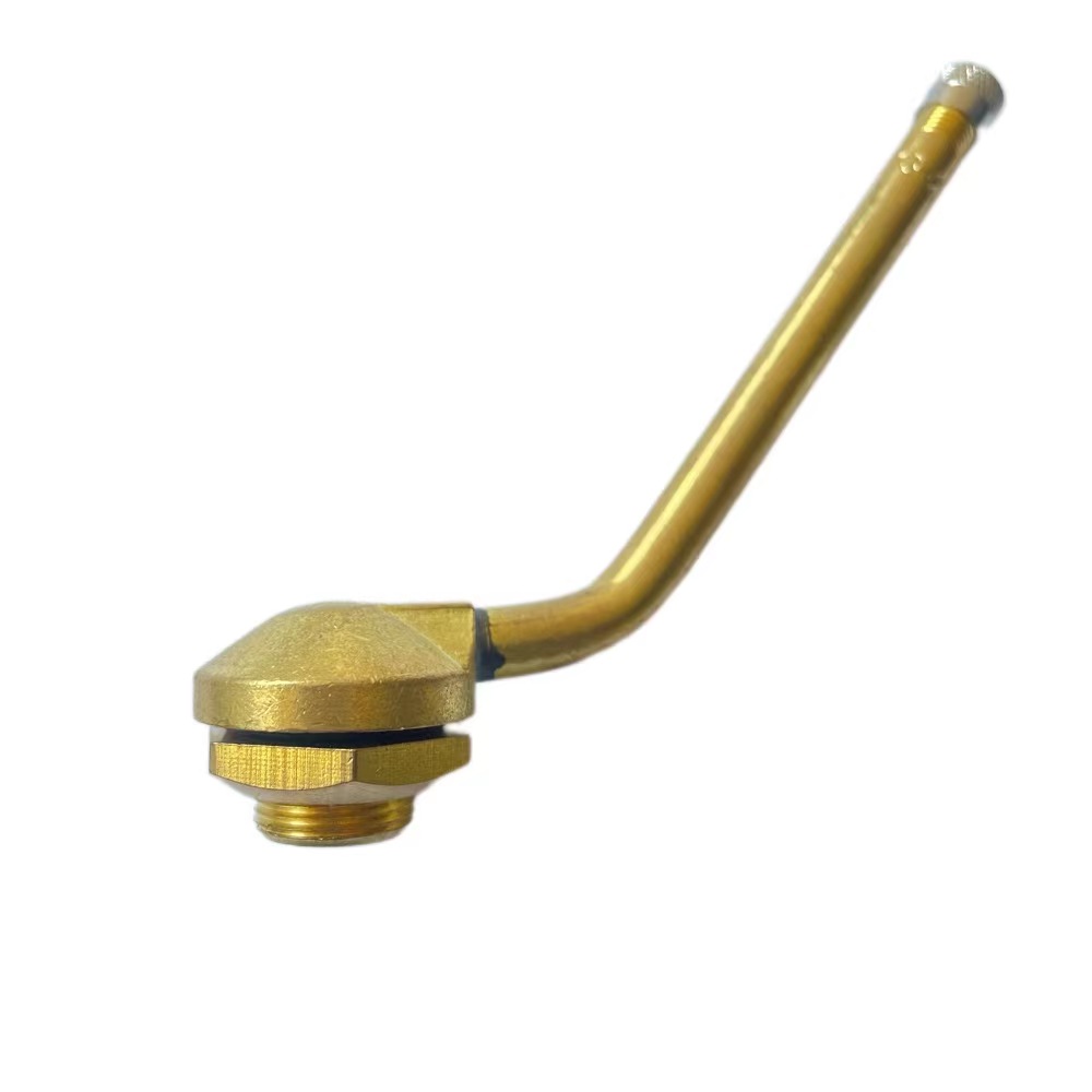 commercial universal sanp-in tubeless truck brass tire valve