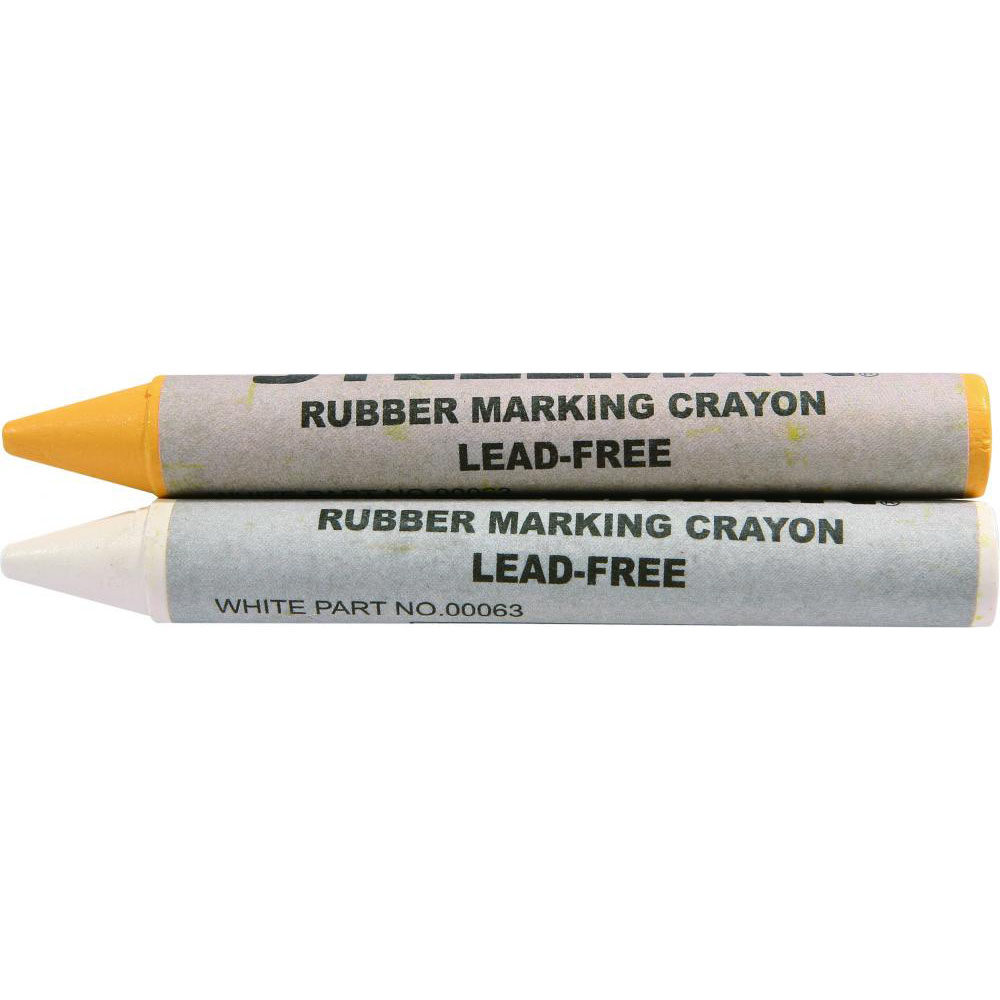 Tire marking pen White Yellow
